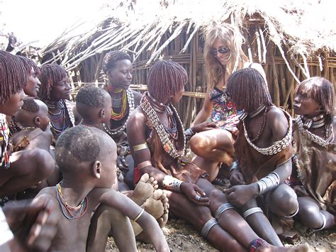 White Women Vacation In Polygamous African Tribes 58