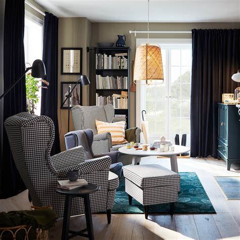 traditional living room   modern twist ikea