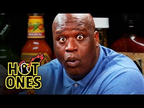 shaq o neal hilariously tries to not make a face while