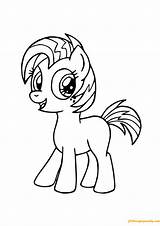 Coloring Pony Little Babs Seed Pages Printable Seeds Color Nice Online Template Tiny Twilight Sparkle Christmas Print Comments Play sketch template