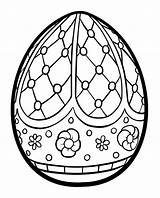 Easter Egg Coloring Pages sketch template