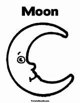 Moon Coloring Pages Sheets Visit Kids sketch template