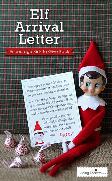 christmas elf printable arrival letter   north pole