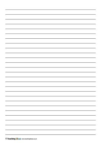 lined paper templates teaching ideas lined writing paper writing
