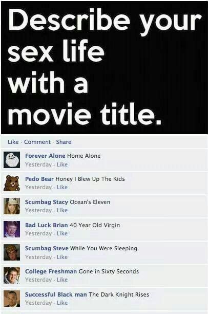 pin by kendra b on laughs movie titles forever alone