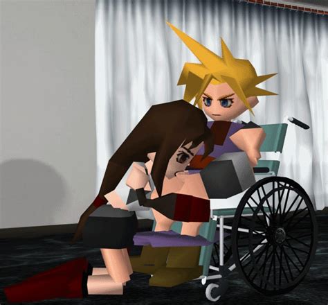 Rule 34 Animated Cloud Strife Final Fantasy Vii Low Poly Tifa