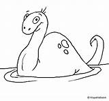 Ness Loch Monster Coloring Girlfriend Coloringcrew Colorear Gif sketch template