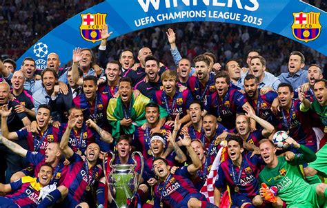 fc barcelona champions league  wallpapers