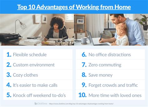 top 10 advantages and disadvantages of working from home