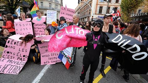 Gay Marriage Protests Fire Up Thousands In France The