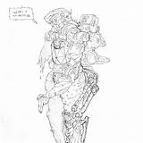 Exoskeleton sketch template