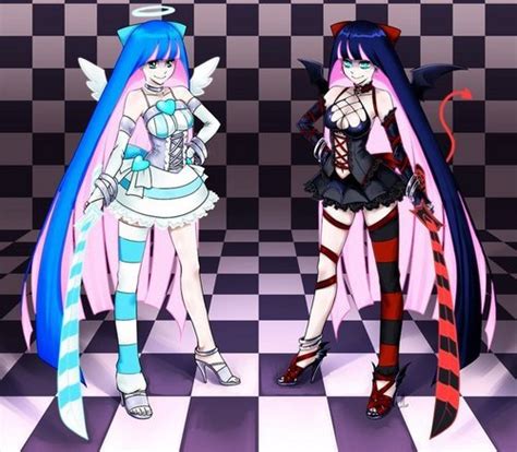 scanty and kneesocks icon panty and stocking with garterbelt icon