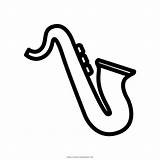 Saxophone Coloring Pages sketch template