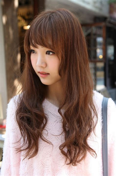 korean girls long hairstyle hairstyles weekly