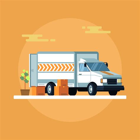 shipping truck  vector art   downloads