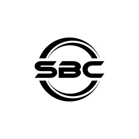 sbc letter logo design  illustration vector logo calligraphy designs  logo poster