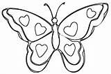 Butterfly Coloring Pages Teenagers Girls sketch template