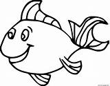 Pez Goldfish Kindergarten Coloriage Poisson Fische Peces Ausmalbilder Preschoolcrafts Swordfish Maternelle Fisch Imprimer Dibujoimagenes sketch template