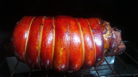 lechon pork belly roll filipino special and most popular cuisine making this dish its takes a