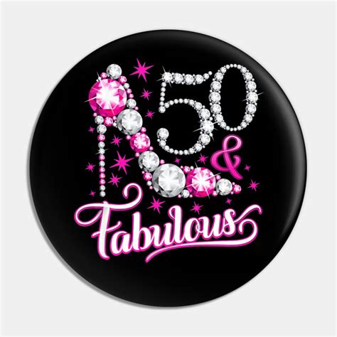 50 and fabulous t shirt 50th birthday t shirt for women