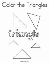 Coloring Color Triangles Worksheet Pages Shape Sheets Triangle Noodle Twisty Books Mini Twistynoodle Kids Shapes Worksheets Print Activities Ll sketch template