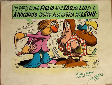 benito jacovitti artefumetto original comic  illustration arts