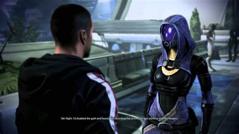 Mass Effect 3 Gameplay Part 83 Chat With Tali On Citadel
