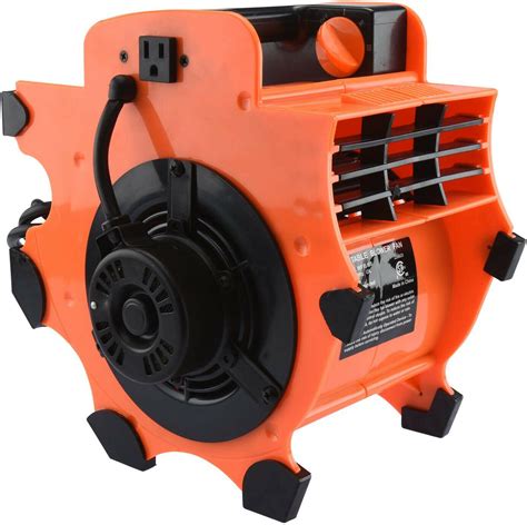 portable industrial fan blower floor air mover heavy duty csa cus  speed dryer econosuperstore