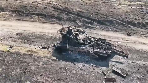 video bits  pieces ukrainian defenders destroy russian   tank zenger news