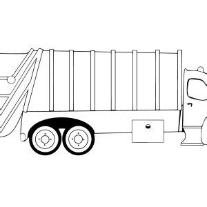 garbage truck coloring page   garbage truck coloring page