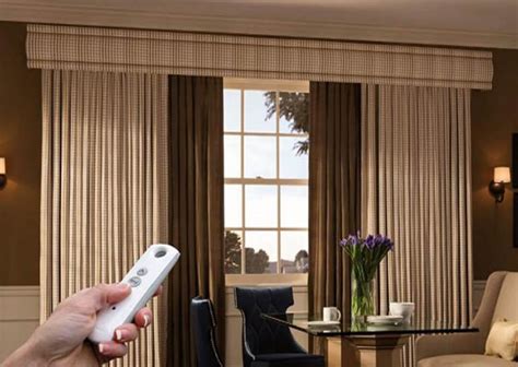motorized curtains  automatic curtains  blinds
