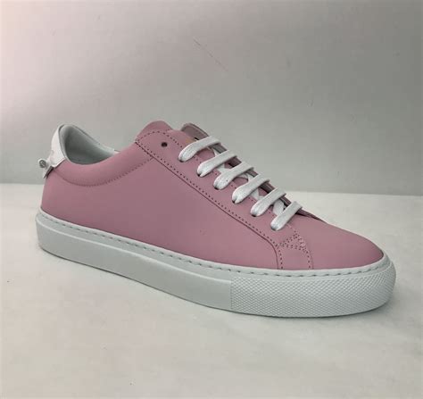 givenchy givenchy classic  top sneakers rosa womens sneakers italist