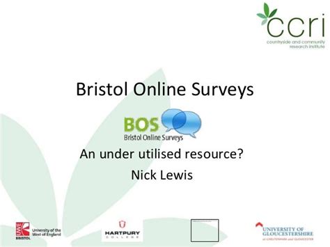 bristol  surveys   utilised resource