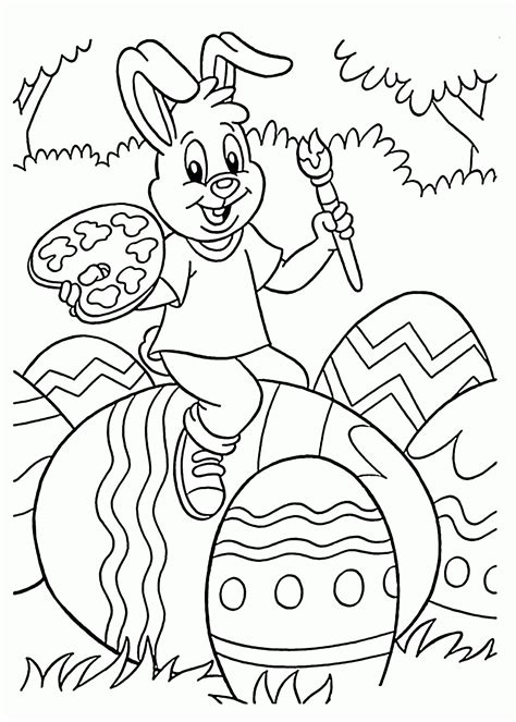 easter coloring sheets  preschoolers coloring pages