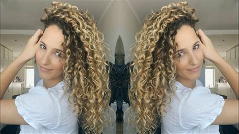 curly hair styling routine    method youtube