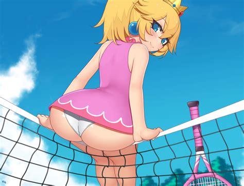 tennis peach drawn by kuroonehalf super mario know your meme