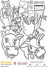 Stampede Coloring Pages Dixie Pdf Template sketch template