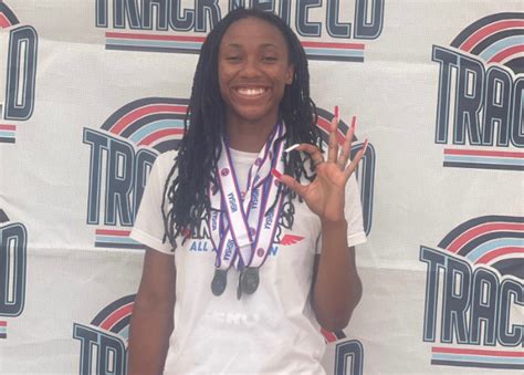 raytown souths zaya akins wins  gold medals  state track