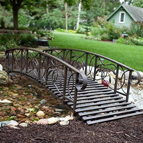 top 18 best metal garden bridges