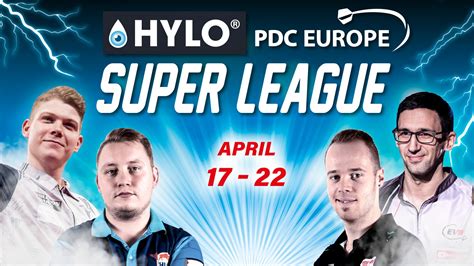 pdc europe super league   broadcast  pdctv pdc