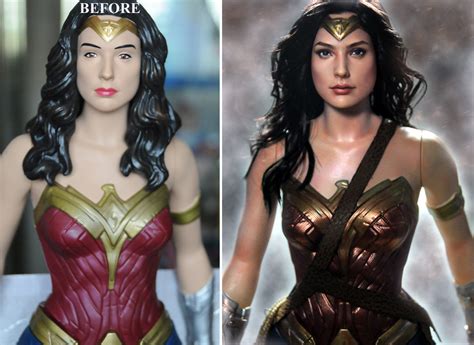 Uncanny Toy Replica Of Israeli Wonder Woman Gal Gadot Auctioning On