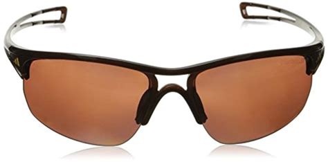 adidas raylor s rectangle sunglasses in brown for men lyst
