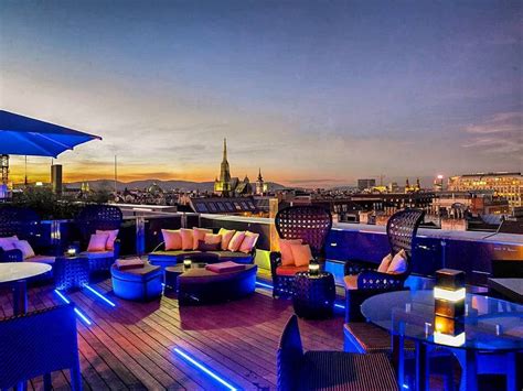top  rooftop bars restaurants  wien restaurant wien wien wien urlaub