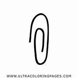 Paperclip sketch template