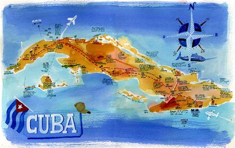 Cuba Mapa Spanish Publisher Edicions De Ponent Has