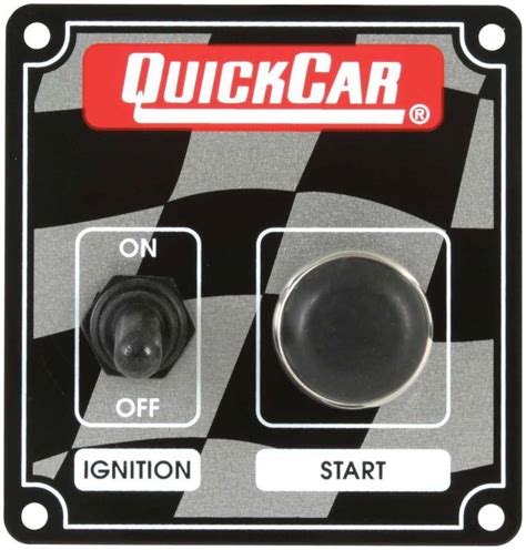 quickcar ignition panel  wiring kit  gauge