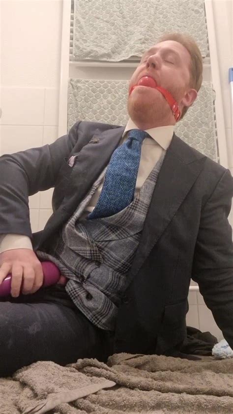 Suited Faggot Want To Be Exposed