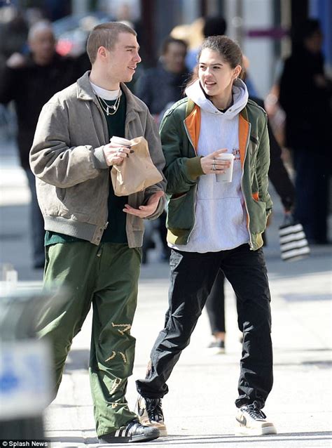 Rocco Ritchie And Girlfriend Kim Turnbull Step Out In Nyc Daily Mail