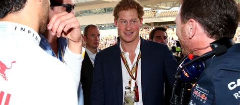 prince harry tells lewis hamilton thank you for not making us sweat