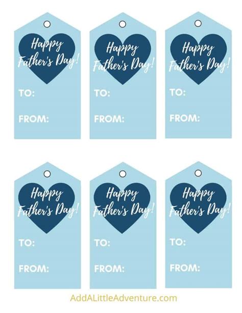 gift fathers day tag  fathers day gift tags